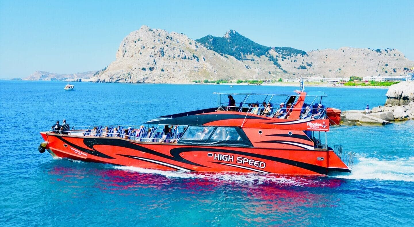 Pefkos / Lardos Boat to Rhodes Town